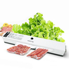 Black Household Food Vacuum Sealer Packaging Machine 110V 220V Film Sealing Sealer Vacuum Packer 15 Pcs bags Vacuum Sealer