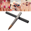 Black Nail Art Brush Acrylic Kolinsky Sable HairPainting Drawing Design Manicure Pen
