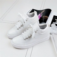 Bling Athletic Platform Casual Lace Up Training Walking Flat Casual Shoes