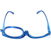 Blue Magnifying Glasses Makeup Reading Glass Folding Eyeglasses