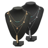Bohemian Multilayers Necklace Feather Coin Chain Neckalce