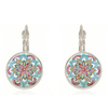 Bohemian Retro Earrings Copper Flower Vintage Earrings
