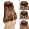 Boho Style Festival Wedding Flower Floral Headband Garland Hair Head Band