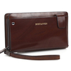 BOSTANTEN Genuine Leather Cowhide Long Zipper Wallet Business Clutch Purse Handbag
