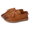 Bowknot Stitching Lace Up Casual Soft Oxford Flat Shoes