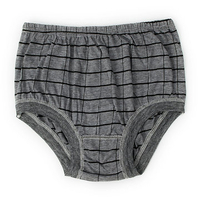 Boxer Briefs Loose Cotton Striped Plaid Mutil Colors Underwear for Men
