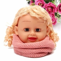 Boys Girls Toddlers Circle Baby Kids Neck Winter Warm Knitted Snood Scarf Shawl