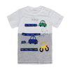 Boys Pure Cotton Short Sleeve T-shirt Top Kids Baby Car T-shirt