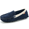 Boys Sneakers Suede Calfskin Boat Footwear Flat Casual Shoes
