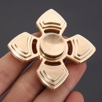 Brass EDC Hand Spinner Gadget Finger Spinners Fidget Reduce Stress Gadget