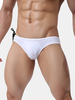 BRAVE PERSON Super Sexy Briefs Solid Color Low Waist Breathable Bikini Trunks for Men
