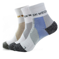 Breathable Anti-Friction Protect Ankle Sport Professional Marathon Socks For Men