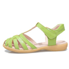 Breathable Beach Spats Soft Leather Sandals For Girls