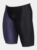 Breathable Quick Dry Knee Length Patchwork Slim Fit Sport Trunk Swimsuits for Men