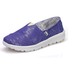 Breathable Slip On Soft Flat Canvas Shoes For Women