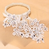 Bridal Lace Wedding Jewelry Pearl Garland Headband Hair Accessories