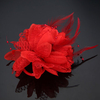 Bridal Wedding Flower Corsage Feather Wrist Headpieces Headdress
