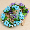 Bridal Wedding Wreath Bracelet Small Rose Wreath Bride Flower Headdress