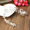 Bride Butterfly Rhinestone Crystal Bridal Tiara Wedding Hairband Crown Headpiece