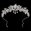 Bride Princess Crystal Rhinestone Headpiece Wedding Party Crown Tiara Jewelry Bridal Headwear