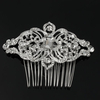 Bride Rhinestone Hair Clip Comb Artificial Gemstone Headpiece Wedding Bridal Hair Accessory