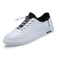 British Style Lace Up Recreational Casual Color Match Shoes