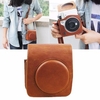 Brown PU Leather Shoulder Strap Case Bag For Fujifilm Instax Mini 70 Camera Storage Bags