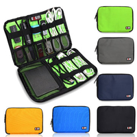 BUBM DIS-M Organizer Hard Drive Earphone Cable USB Flash Drive Case Digital Storage Bag