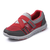 Buckle Color Blocking Soft Sole Hook Loop Breathable Sport Shoes