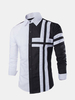Business Casual Spring Autumn Mixed Colors Slim Long Sleeve Dress Shirts for Men