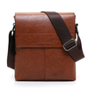 Business Vintage Shoulder Bags Casual PU Leather Crossbody Bags