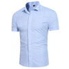 Bussiness Casual Printing Slim Fit Dress Shirt