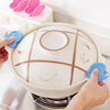 Butterfly Isolation Check Silicone Oven Heat Insulated Finger Microwave Non-slip Gripper Pot Holder
