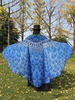 Butterfly Wing Print Shawl For Women
