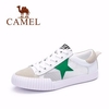 Camel Sude Mesh Star Breathable Color Match Lace Up Casual Sport Shoes