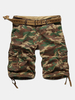 Camo Multi-pocket Cargo Pants Mens Cotton Outdoor Casual Camouflage Shorts