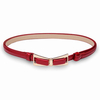 Candy Color Cute Bowknot Thin Belt Patent Leather Buckle Strip