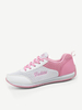 Candy Color Lace Up Sport Casual Mesh Breathable Flat Shoes
