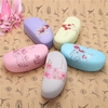 Candy Colors Love Flowers Pattern Eyeglasses Case Sunglass Reading Glasses Case
