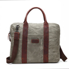 Canvas Business Bag Dual-use Crossbody Bag Patchwork Handbag For Men Women