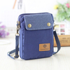 Canvas Casual Coins Bag 6inch Phone Bag Shoulder Bag Crossbody Bags