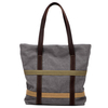 Canvas Casual Handbag Joint Shoulder Bags Outdoor Shopping Bags For Women