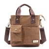 Canvas Crossbody Bag Casual Handbag Briefcase For Men