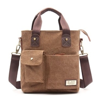 Canvas Crossbody Bag Casual Handbag Briefcase For Men