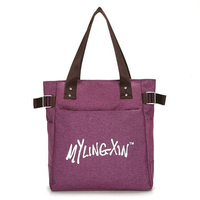 Canvas Large Capacity Handbag Casual Outdoor Shoulder Bag