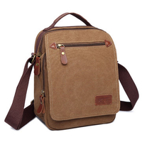 Canvas Vintage Crossbody Bag Clutch Bag For Men