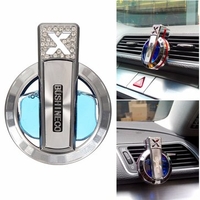Car Air Liquid Freshener Perfume Diffuser Air Dashboard Clip Diamond Plated Decor Home Office