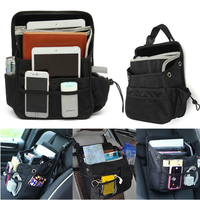 Car Backseat Organizer Multi-Pocket Travel Storage Bag Holder Universal Waterproof Bag