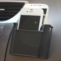 Car Multi-function Mobile Phone Box ABS Office Car Outlet Storage Bag Door Rack Storage Container
