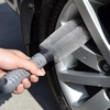 Car Steel Ring Cleaning Brush Anti-skid Antistatic Handle Household Computer Window Brush Duster